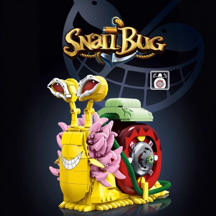 Tương thích với các khối xây dựng LEGO Luffy Mingoro Đồ trang trí lắp ráp Bug Điện thoại