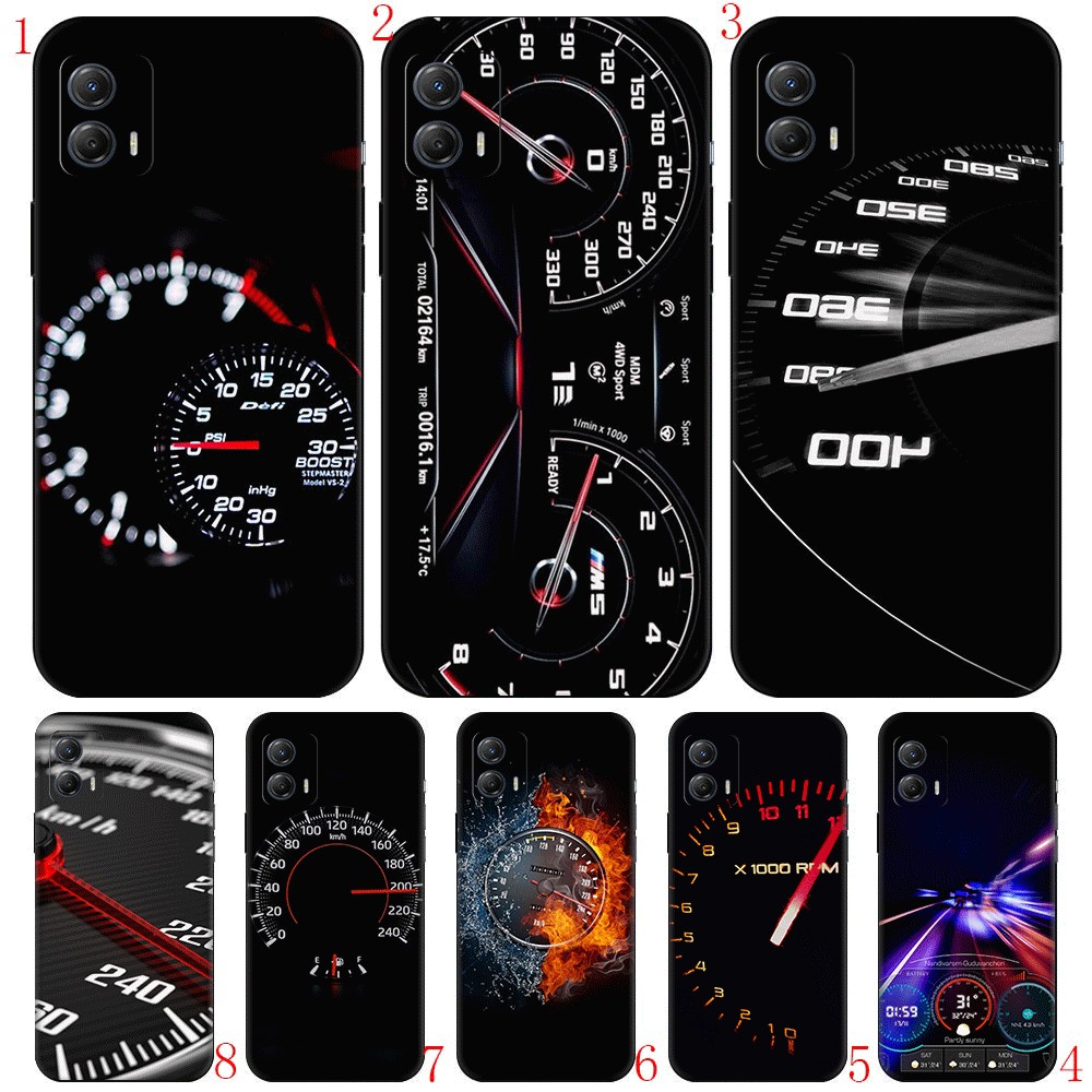 Moto G05 E15 G15 Power G35 G86 Edge 60 60s Pro Ốp Điện Thoại TPU Vỏ Bảo Vệ Mềm Xe Thể Thao Đua Tốc Đ