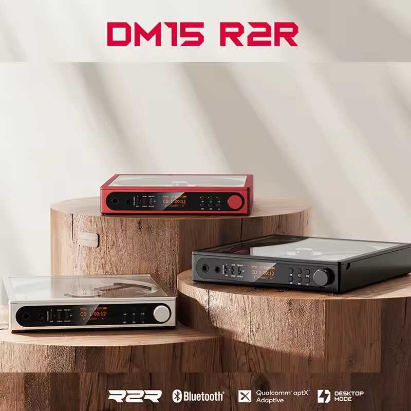 Máy nghe nhạc CD di động FiiO DM15 R2R Stereo HiFi