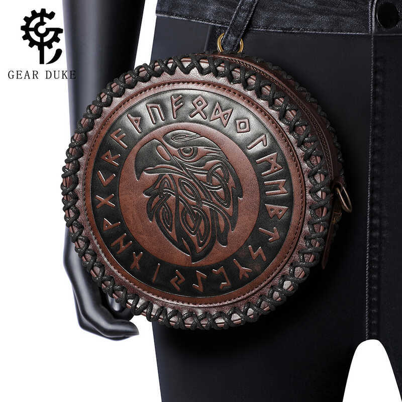 Thắt Lưng Norse Phong Cách Viking Với Chiếc Tiền Xu Bện -Accessory Sang Trọng