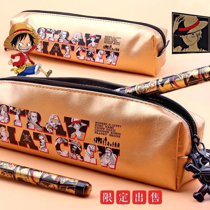 One Piece One Piece Dung Tích Lớn Bút Đẹp Trai Bay Zoro Sinh Viên Ngoại Vi Văn Phòng Phẩm Hộp Đựng B