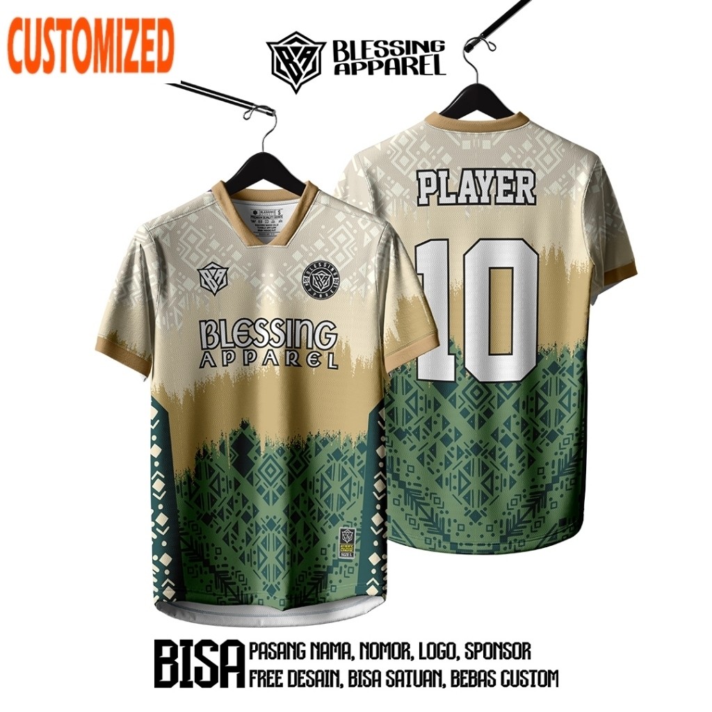 Áo bóng đá futsal có thể tùy chỉnh tên miễn phí, phù hợp cho các trận đấu futsal