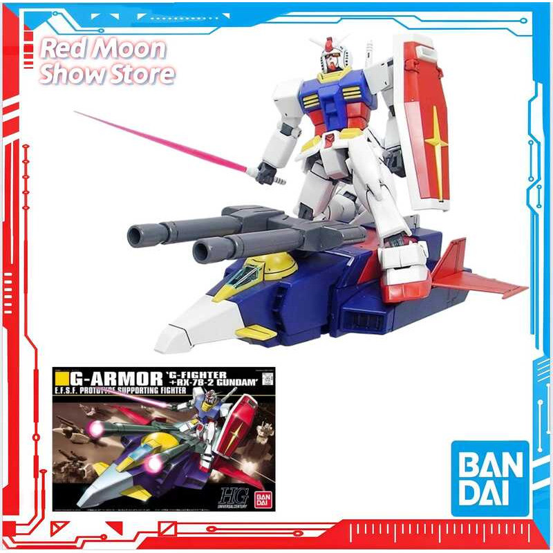 Bandai Có Sẵn HGUC 050 1/144 RX-78-2 G-Type Nuclear Fighter Mô Hình Lắp Ráp Gundam Chính Hãng Quà Tặ