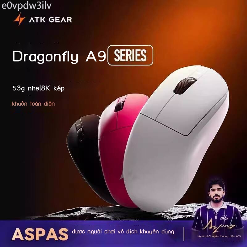 (Mới về) Chuột không dây Bluetooth ATK Dragonfly A9 Gaming Master Ultimate Tri-Mode Star Flash Edit
