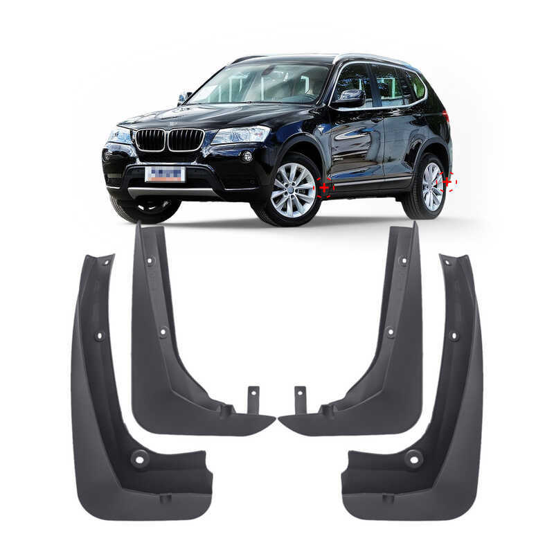 Thích hợp cho 11-17 BMW X3 BMW X3 F25 Mud Fps Chắn bùn ngoại thương