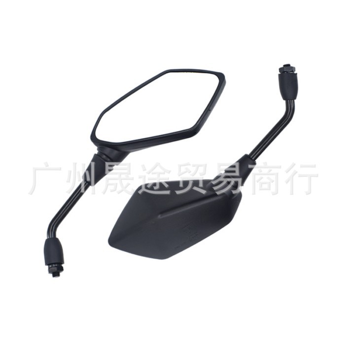 Đa Năng Đen ATV Xe Đạp Bốn Gót ATV Xe Máy Gương Chiếu Hậu ABS Điện Phụ Kiện Xe Đạp Phản Quang