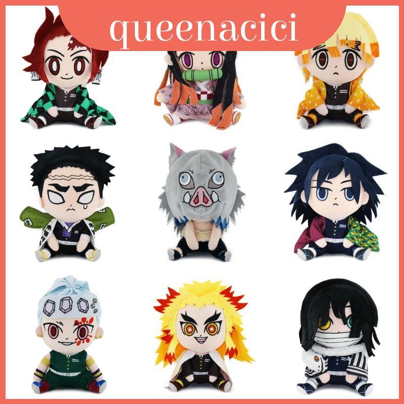 17 * 20cm Demon Slayer Sang Trọng Đồ Chơi Zenitsu Giyuu Tanjiro Nezuko Inosuke Xmas