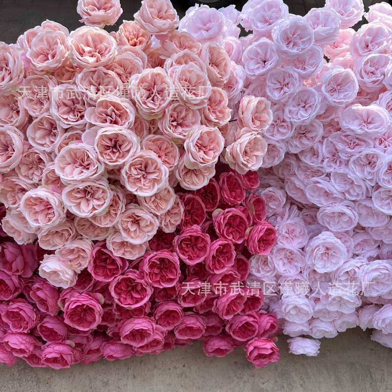 Hoa Nhân Tạo 3 Đầu Austin Hoa Hồng Juan Hoa Nhà Mềm Trang Trí Nhân Tạo Hoa Cưới Cưới Trang Trí Hoa H