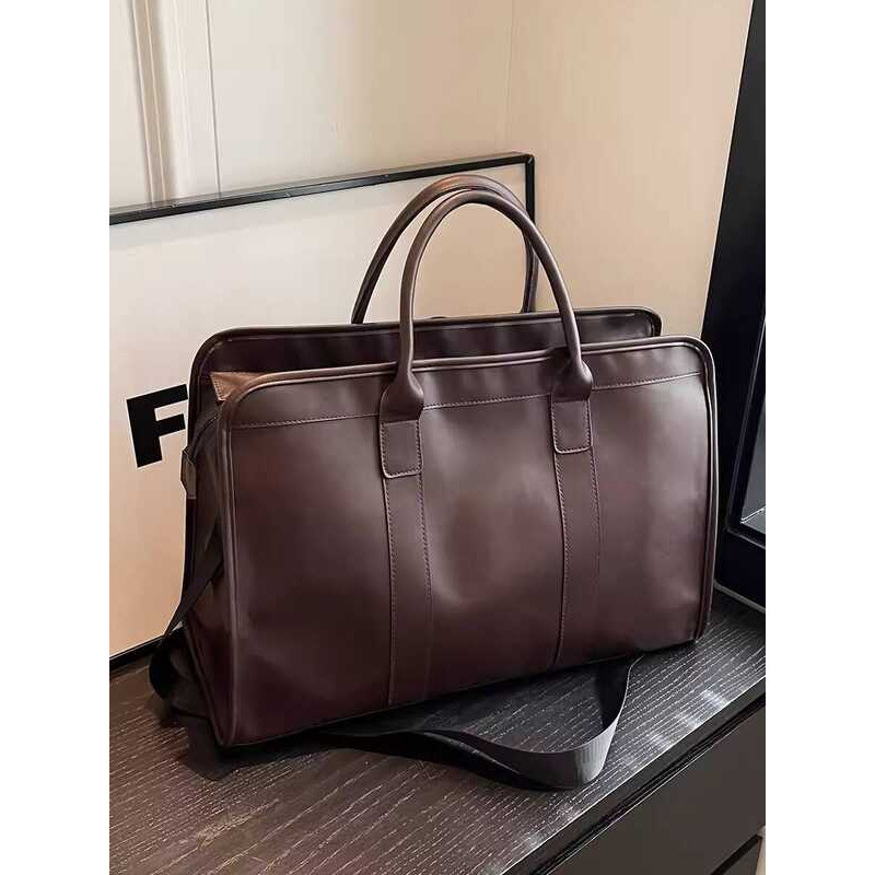 Cặp Ngắn Nam Kinh Doanh Du Lịch Kinh Doanh Túi Du Lịch Dung Tích Lớn Nữ Túi Đeo Vai Túi Tote Túi Laptop