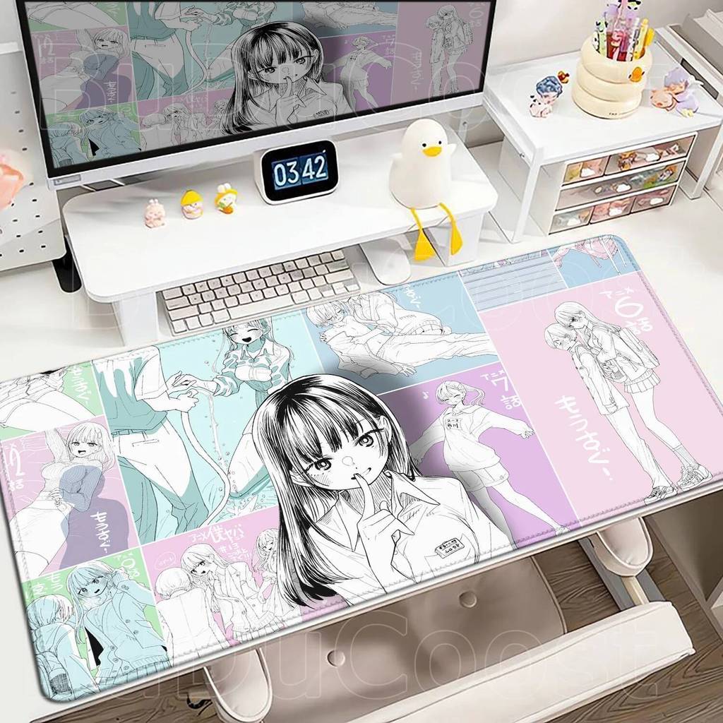 Kawaii Anime Girl Mousepad Những Nguy Hiểm Trong Trái Tim Tôi Bokuyaba Boku No Kokoro No Yabai Yatsu