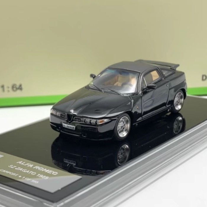 1 / 64 Alpha ROMEO ALFA ROMEO SZ ZAGATO 1989 Mẫu xe hợp kim quái vật