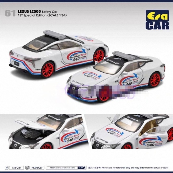 ERA 1 / 64 LEXUS LC500 LEXUS Xe an toàn Mô hình hợp kim LEXUS