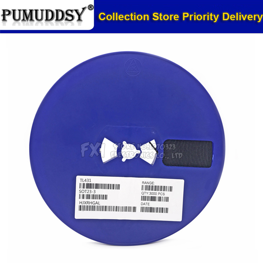 3000 chiếc TL431 SOT TL431A SOT-23 431 SOT SMD điều chỉnh điện áp mới IC