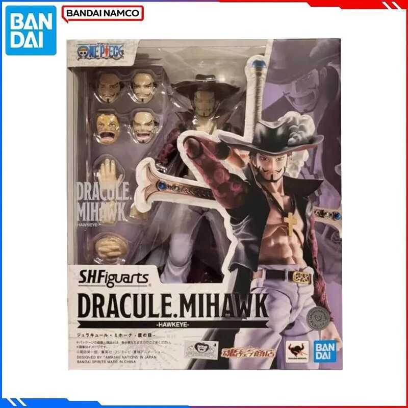 Bandai S.H.Figuarts SHF One Piece Model: Dracule Mihawk "Hawkeye" - Mô hình nhân vật hành động anime