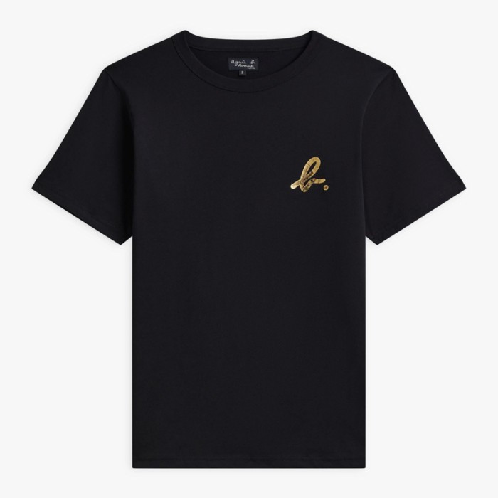 Áo Thun Ngắn Tay Cổ Tròn Dáng Rộng Màu Xám - Gallery Dept Art Dept