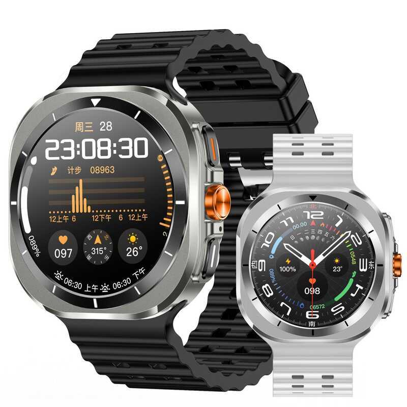 Đồng hồ thông minh Z7 Ultra Cuộc gọi Bluetooth W7 Smartwatch Trợ lý giọng nói nhịp tim