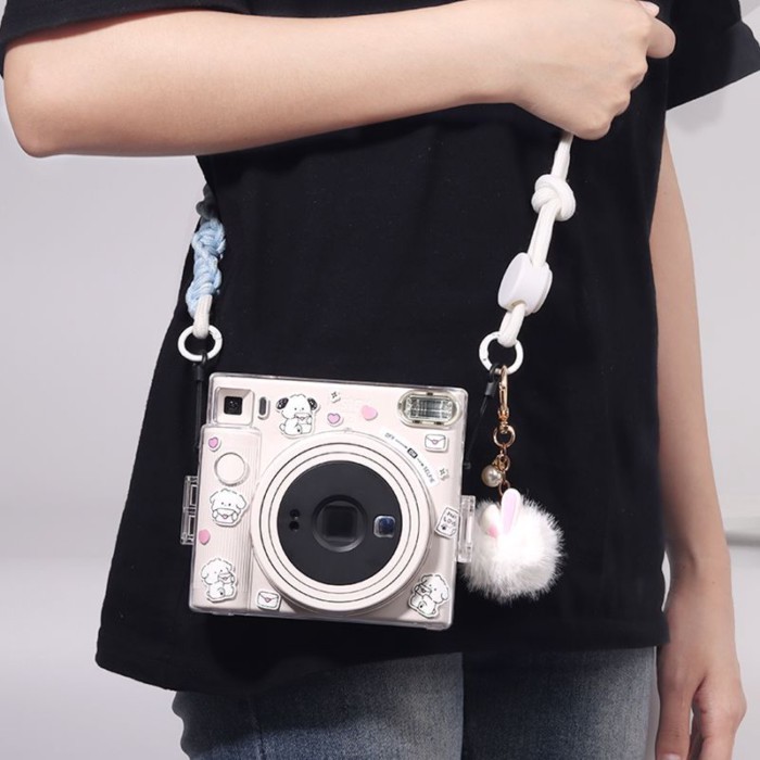 Hàng có sẵn|· · · Túi đựng máy ảnh Fuji SQ1instax SQUARE SQ6 sq6 Vỏ cứng Bảo vệ pha lê trong suốt Ch