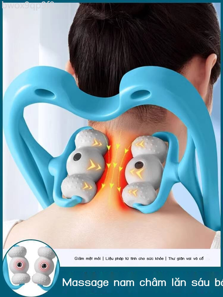  [VIP] Thiết bằng liệu pháp từ tính, thiết bị vai, cột sống thắt lưng, máy massage cổ, thư giãn cổ 