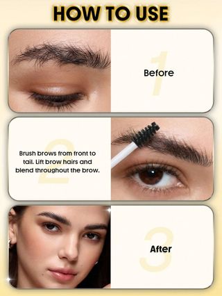 Gel Chải Mày SHEGLAM Brow Behavior Định Hình Lông Mày