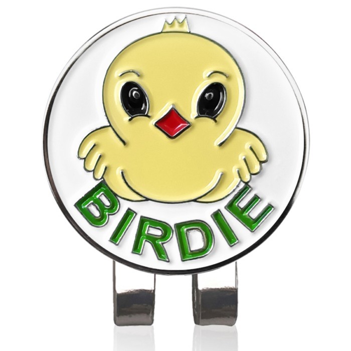 Golf Hat Clip Mark Golf Mark Little Yellow Duck Pattern Green Ball Mark với nguồn cung cấp kẹp từ tí