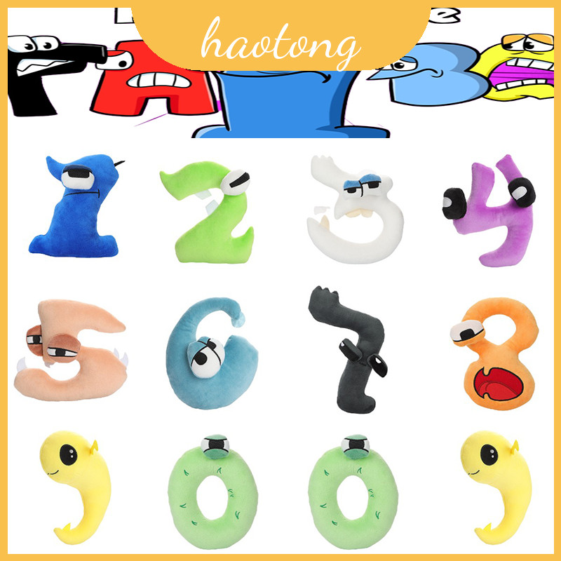 Lore Number Plush Gối Búp Bê Đồ Chơi Giáo Dục Cho Trẻ Em
