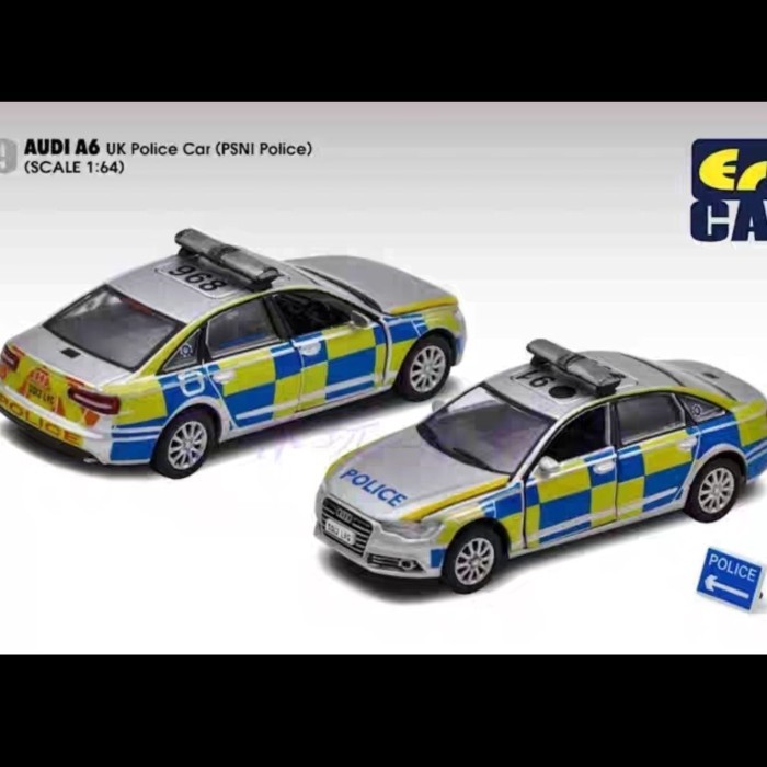 ERA 1 / 64 AUDI A6 Xe cảnh sát PSNI của Anh Đồ trang trí mô hình AUDI