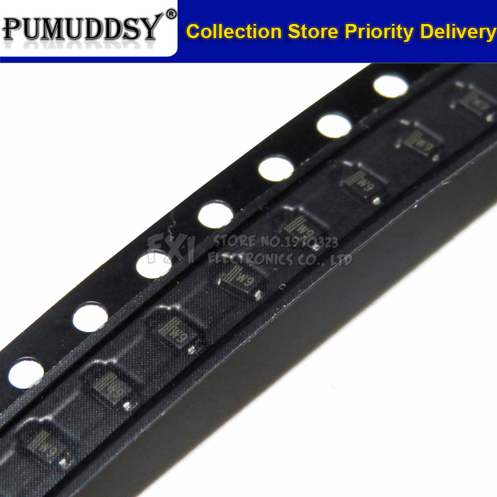 100 Chiếc SMD Zener Diode 5V6 SOD-323 0805 0,25 W SMD Diode BZT52C5V6 W9 MM3Z5V6 Miếng Dán
