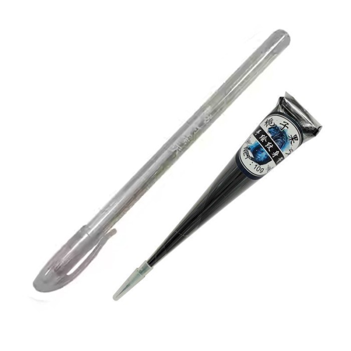 10g ins Navy Blue Juice Cream jagua Henna Vẽ Tay Hot Girl Sinh Viên Hình Xăm Gợi Cảm Lâu Dài 10 Ngày