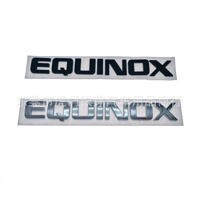 EQUINOX Logo Ô Tô Thích Hợp Cho Xe Chevrolet Explorer Tiếng Anh Nhãn Dán Xe Đa Năng Từ Nhãn EQUINOX