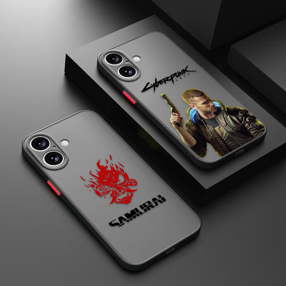 Hot Game Cyberpunkes 2077 Matte Phone Case Cho OPPO RENO 14 14F 13 13F 8 8T 7 7Z 6 5F 4 4F LITE 2F 2