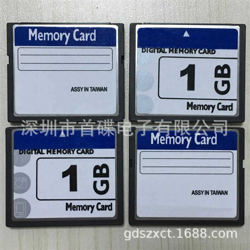 Thẻ CF Chính Hãng 1G Camera Quảng Cáo Máy Điều Khiển Công Nghiệp CNC Thẻ CF Công Nghiệp 1GB CF 1GB