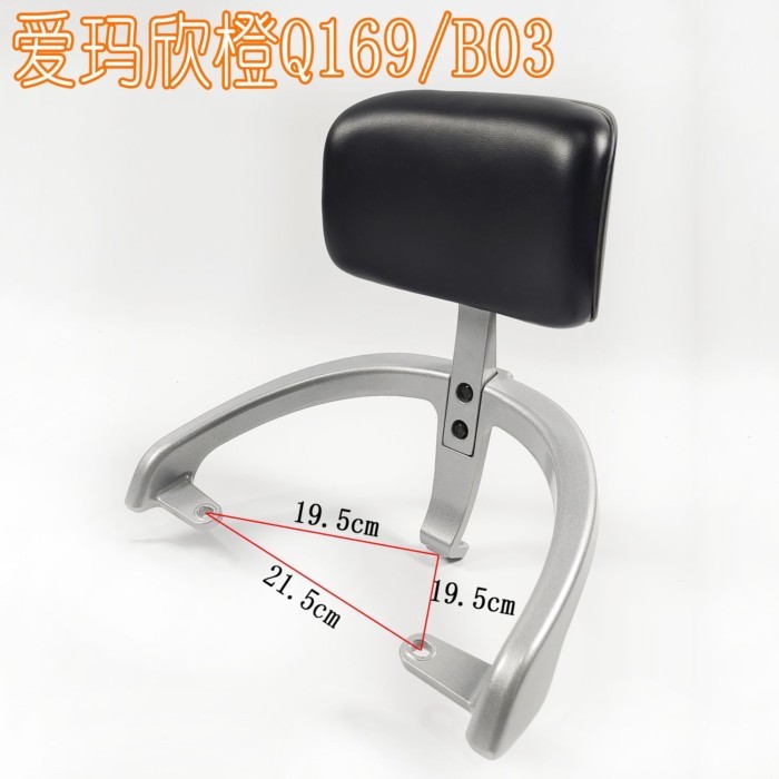 Xe Điện B03 Emma Dio Cam Xincheng Q169 Tựa Lưng TDR4173Z Kệ Sau Tiêu Chuẩn Quốc Gia B03