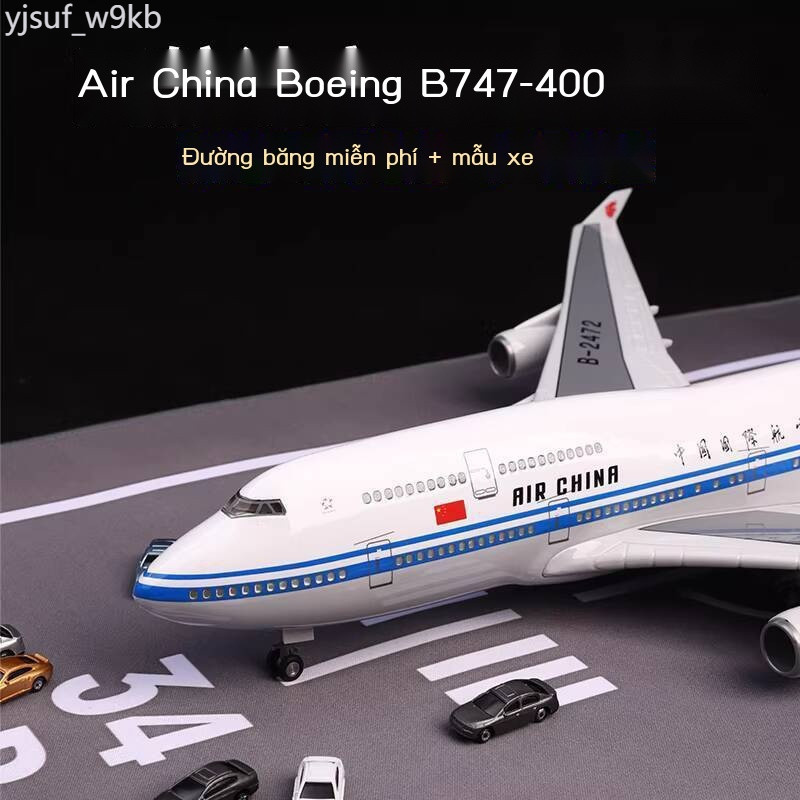 [SIÊU HOT 2026] 47cm Mô hình máy bay Boeing 747 của hãng hàng không China International Airlines, m