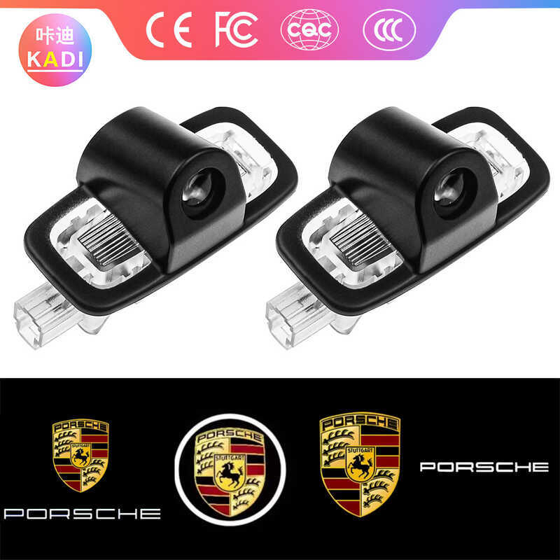 Thích hợp cho đèn chào mừng Porsche Paramela panam era 718boxster Caman Đèn cửa