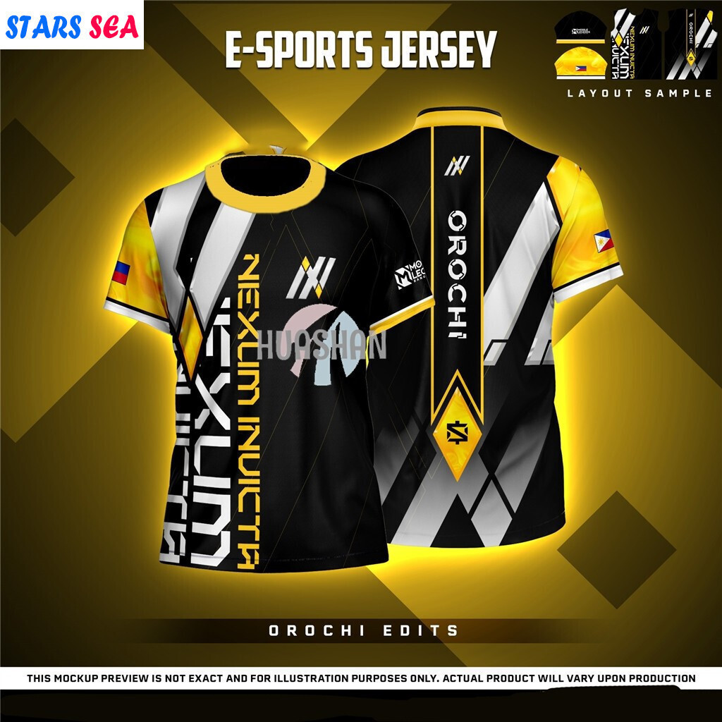 Miễn Phí Tùy Chỉnh Nickname - Jersey Game Mobile Legends Coda Esport Gang