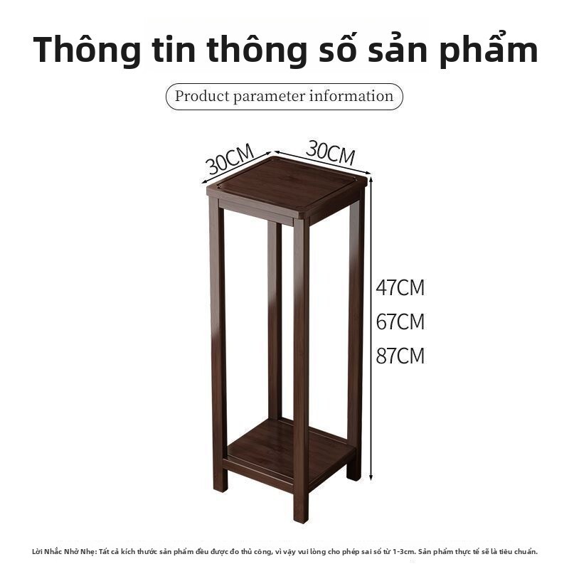 Giá đỡ trong để sàn, ban công, tre, cây bonsai, bàn trưng bày hoa tại nhà, giá đá