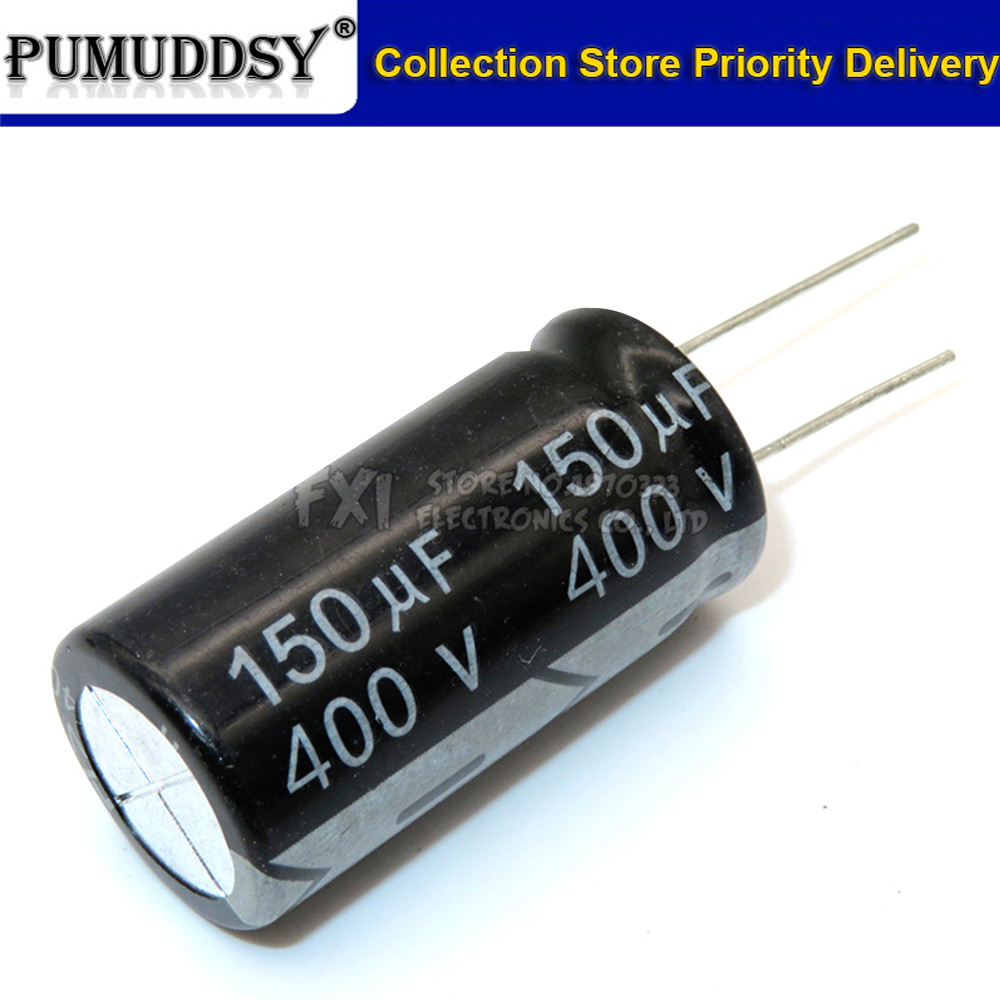 2 Chiếc 400v150uf 150uf400v 18 * 35 Tụ Điện Phân 400v 150uf 18x35