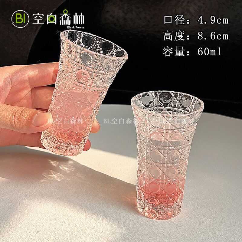 Ly Rượu Mini Suốt Sáng Tạo Dùng Trong Gia Đình, Ly Vodka Cao Cấp Sang Trọng.