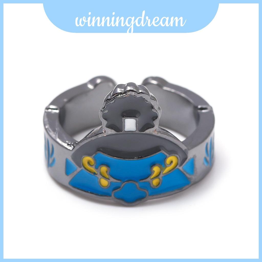 Nhẫn kim loại đội mũ rơm One Piece dành cho người hâm mộ