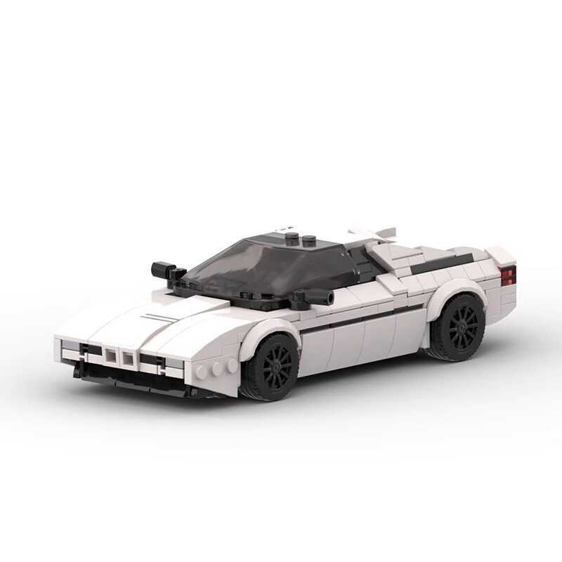 M M MOC Khối Xây Dựng Tương Thích Lego BMW M1 Lắp Ráp Tốc Độ Series Đua Mô Hình Quà Tặng