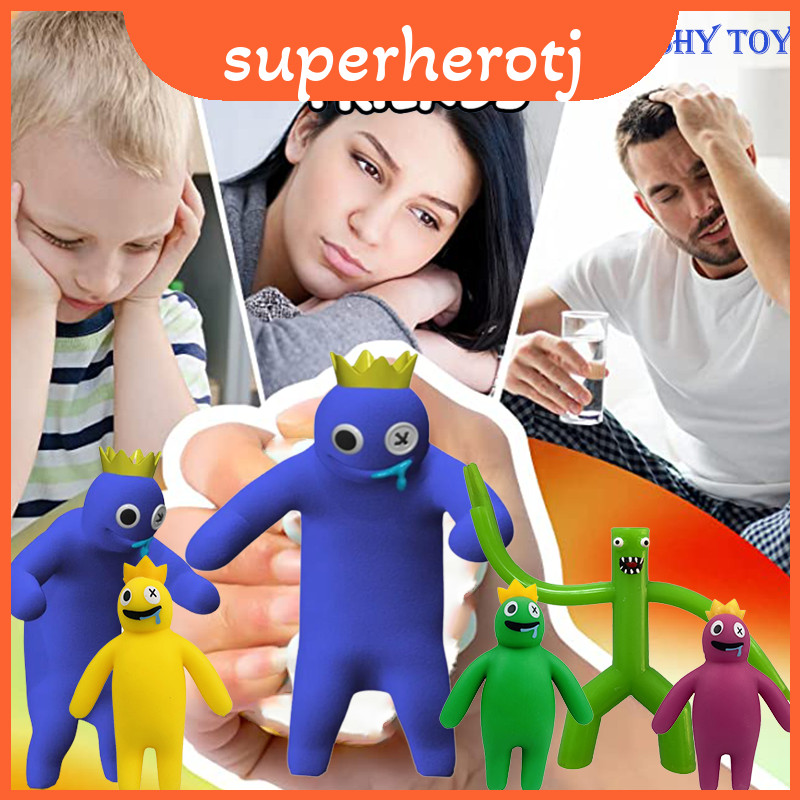 Roblox Friends Rainbow Squishy Toy Giảm lo âu Cải thiện sự tập trung