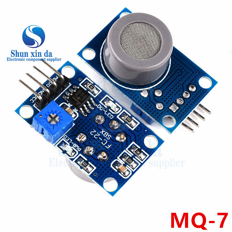 Mô-đun phát hiện cảm biến báo động khí MQ7 MQ-7 Carbon Monoxide CO cho Arduino Mới