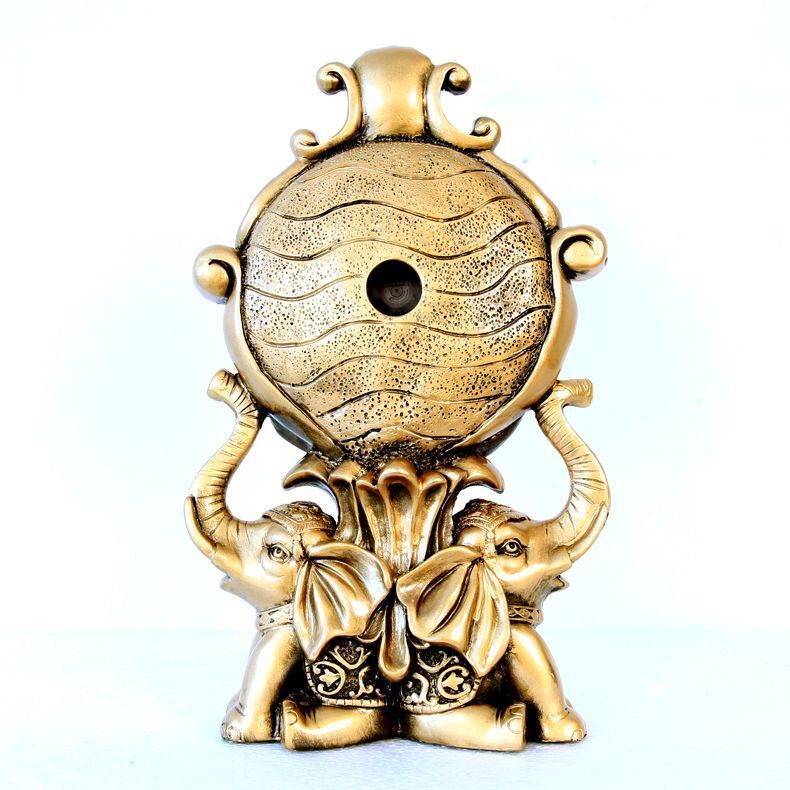 Đồ trang trí kiểu châu Âu, phòng khách cổ điển, bàn sáng tạo, đồng hồ để bàn.