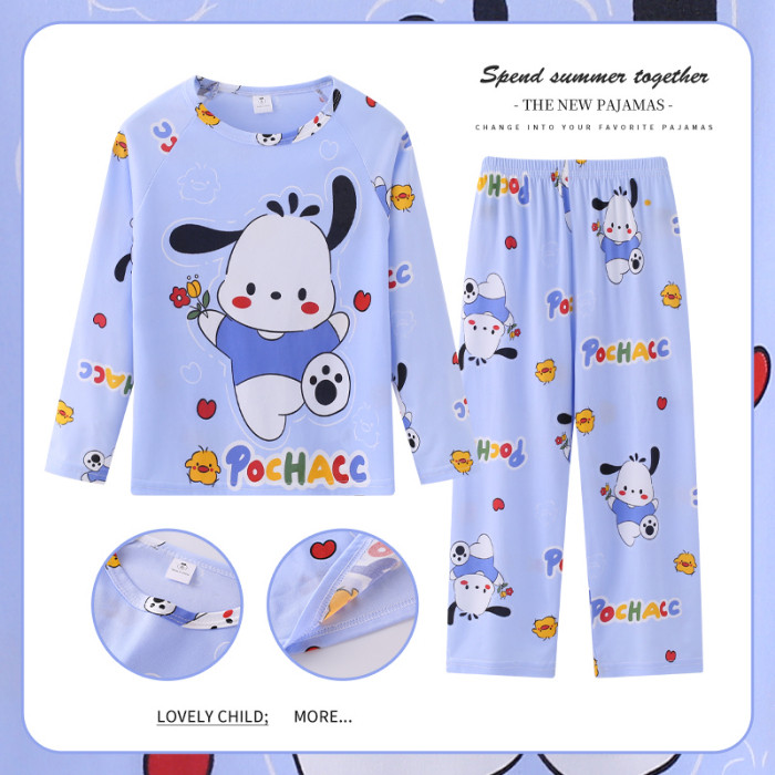 2026 New Year Collection Bulk Discount Pajamas Relaxing Kid Long Sleeve Nightwear Boy's or Girls Rou