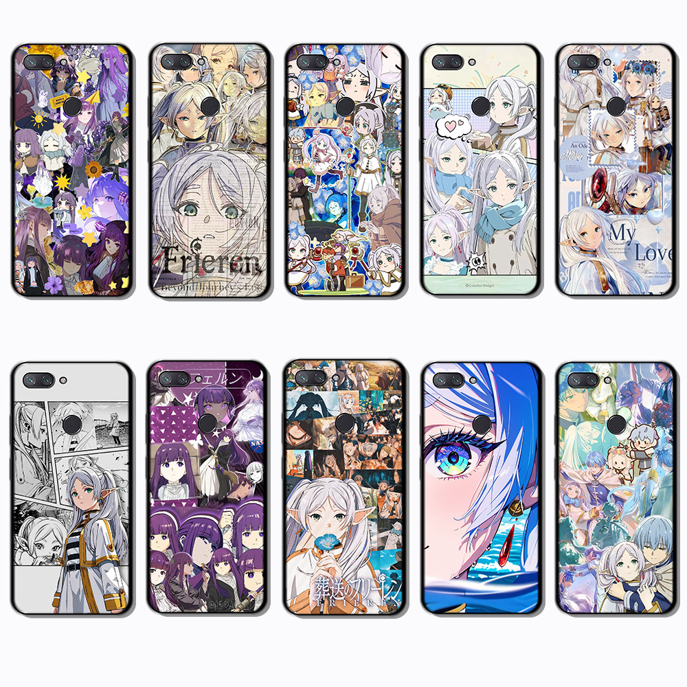 Dành Cho Xiaomi Mi 8 9 9T 11 Lite 11i 10T Pro Frieren Beyond Journey 's End Black Border Vỏ Điện Tho