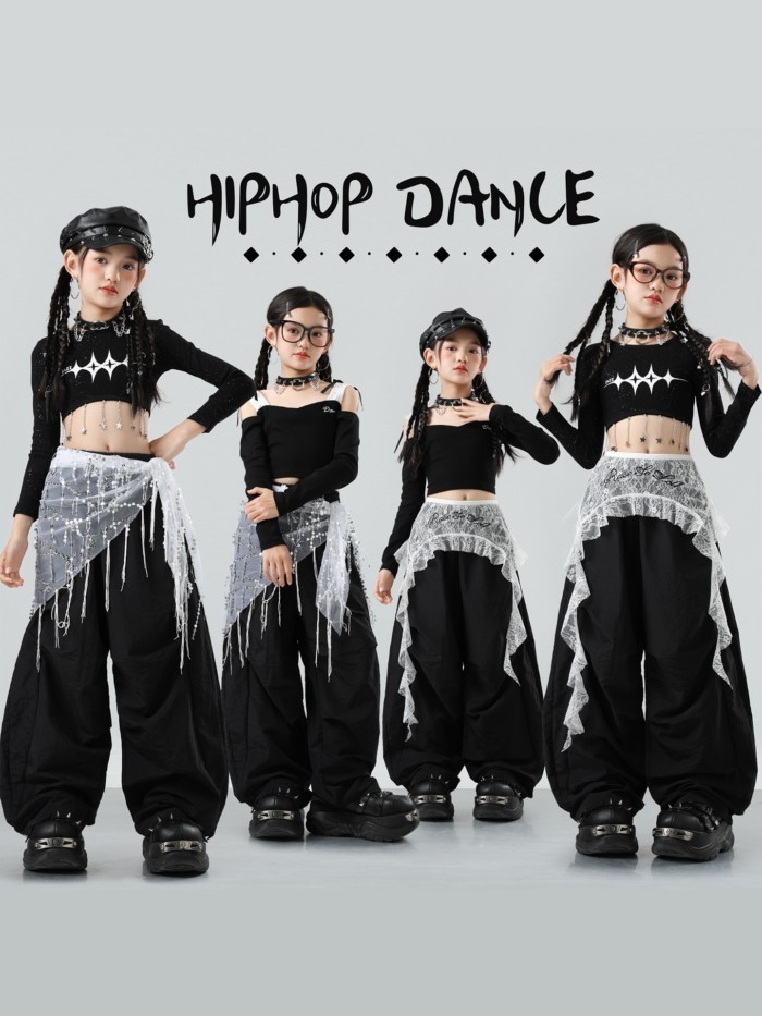 Jazz Dance Outfit Cho Bé Gái - Thời Trang Thoáng Mát, Phù Hợp Đi Dạo Và Trình Diễn