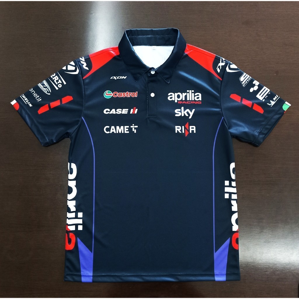 Đội Polo MotoGP Aprilia Racing MG0160 in đầy đủ kích thước S-5XL