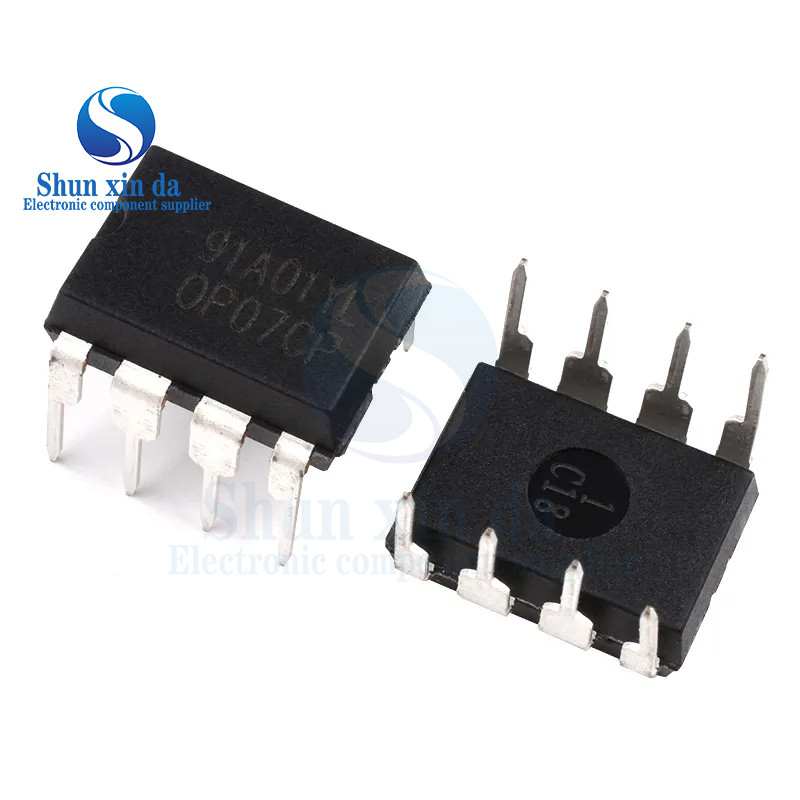 20 CÁI OP07CPDIP-8 OP07CDR SOP-8 Bộ khuếch đại hoạt động chính xác Chip SMD IC OP07 OP07C