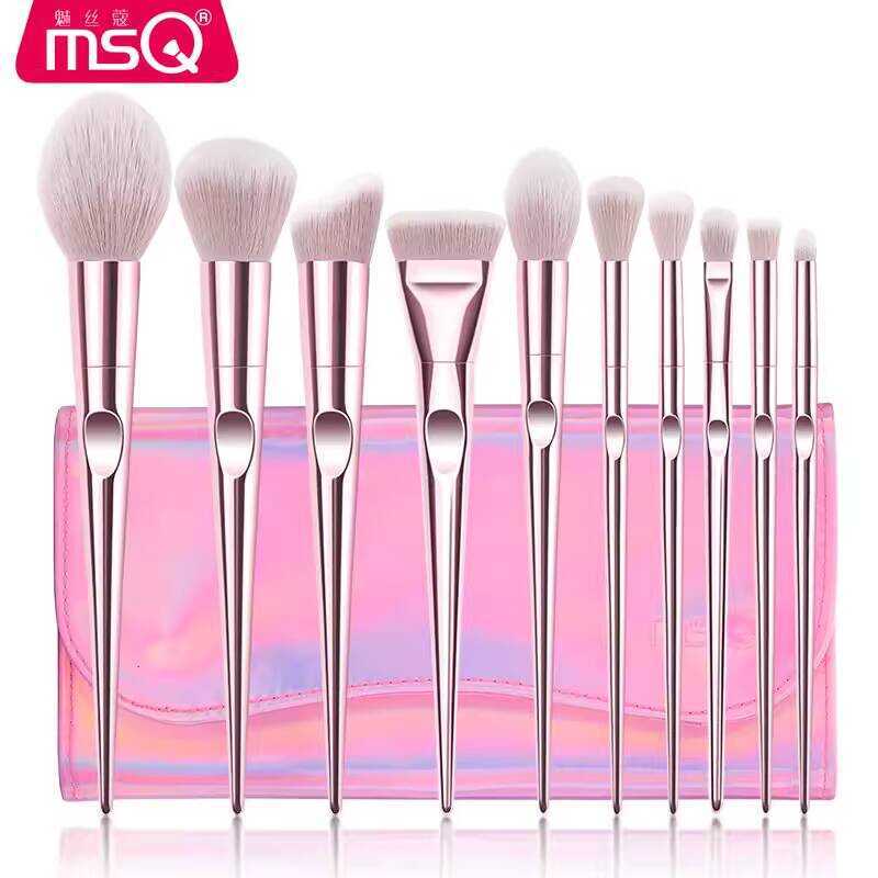 MSQ / MSQ 10 Miếng Wet Wild Series Cọ Trang Điểm Bộ Bàn Chải Trang Điểm Trọn Bộ Bàn Chải Phấn Mắt