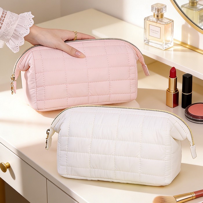 Nóng Mới Yurou Gangyi Túi Đựng Mỹ Phẩm Du Lịch Di Động Cao Cấp Dung Tích Lớn Túi Bảo Quản Mỹ Phẩm Tú